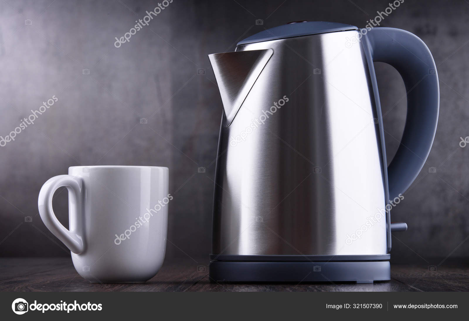 stainless steel cordless kettle