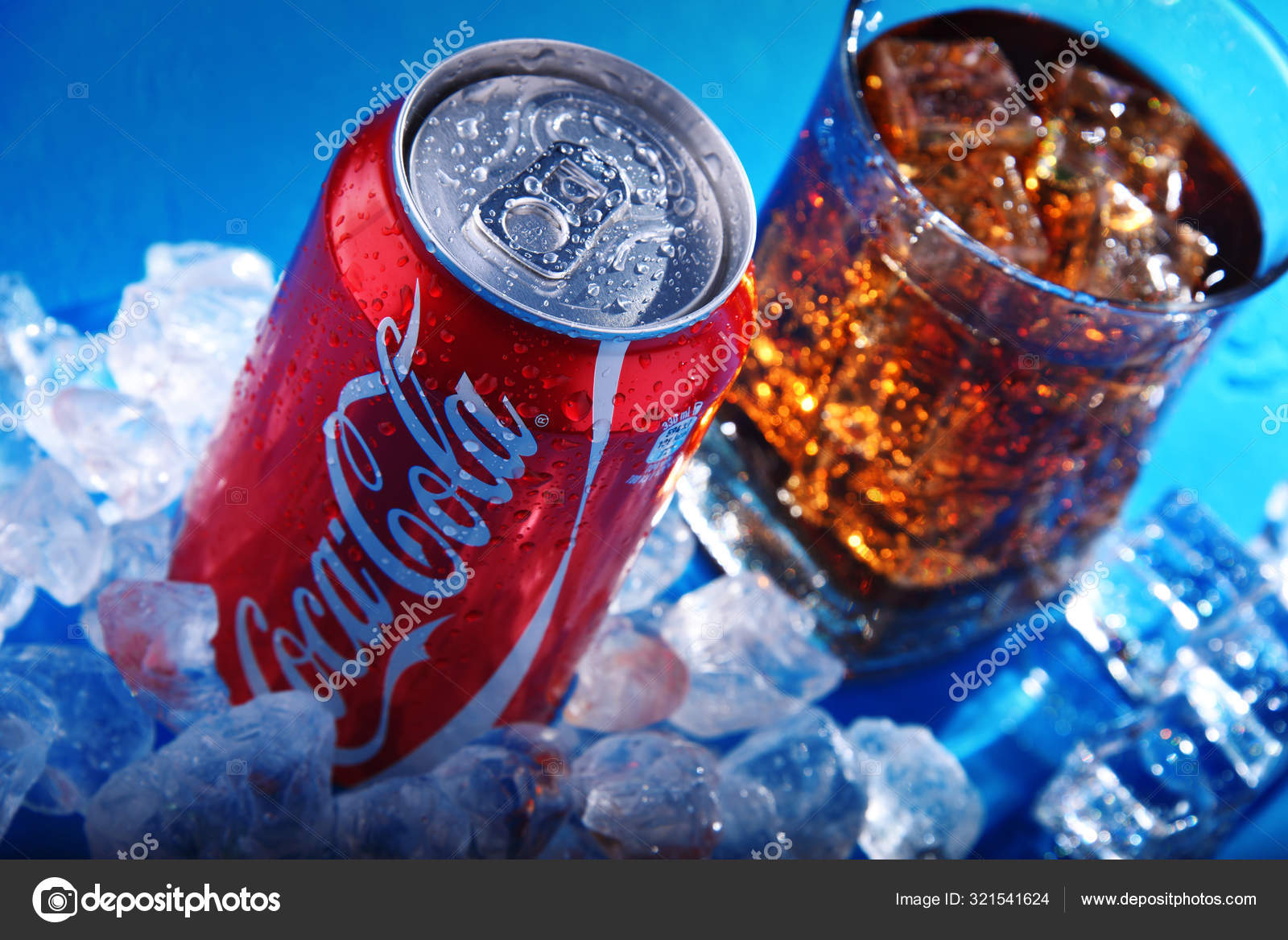 Verre Coca Cola - Canette de Soda
