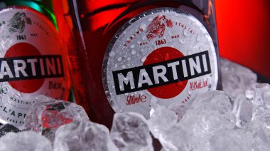 Şişe Martini, ünlü İtalyan vermut