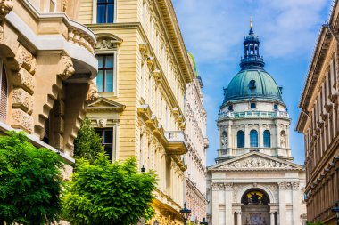 Budapeşte,Macaristan'da Zrinyi utca mimarisi