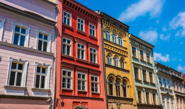 Krakow, Polonya'daki eski kentin tarihi mimarisi
