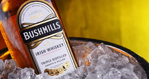 Bouteille de Bushmills Original Irish whiskey — Photo