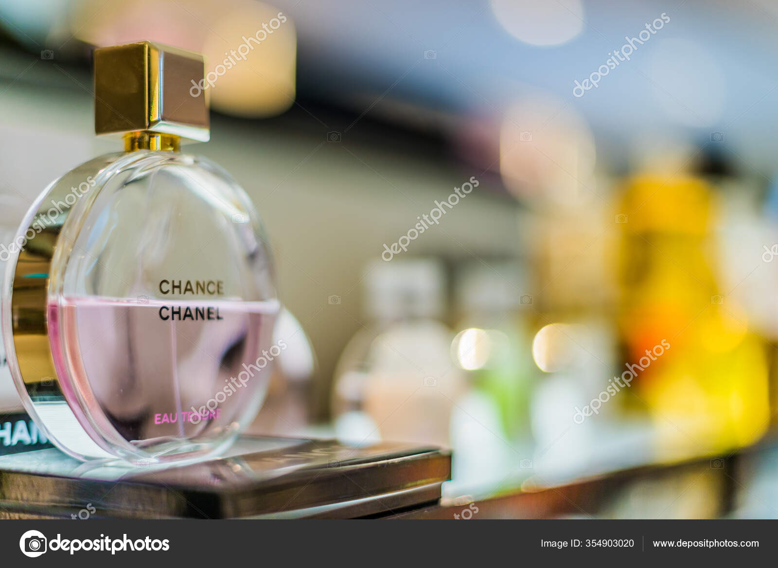 bottle of chanel