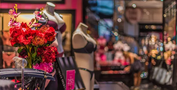 Singapur Března 2020 Interiér Victoria Secret Store Amerického Designéra Výrobce — Stock fotografie