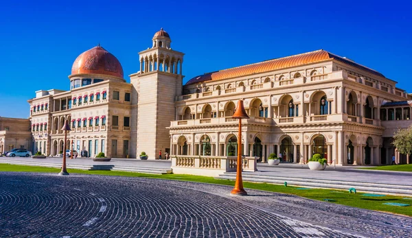 Doha Qatar Feb 2020 Architecture Katara Cultural Village Popular Touristic — Stock Photo, Image