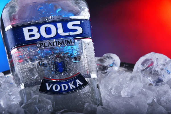 Poznan Pol Nov 2019 Bottle Bols 荷兰酒精饮料酿酒厂Lucas Bols使用的品牌 — 图库照片