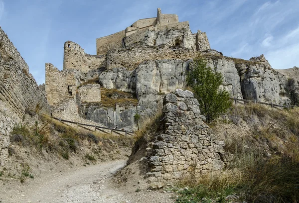 Slott av Morella, i Castellón, Spanien — Stockfoto