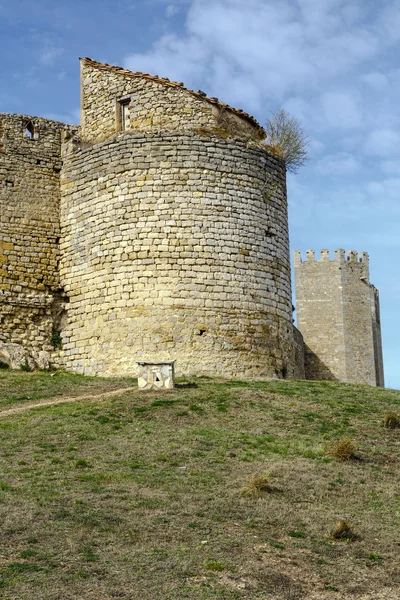 Morella em castellon castelo forte em Espanha — Fotografia de Stock
