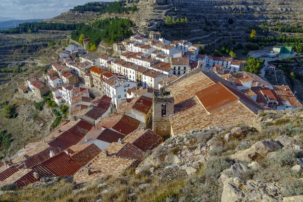 Ares del Maestrazgo, província de Valência, Espanha — Fotografia de Stock