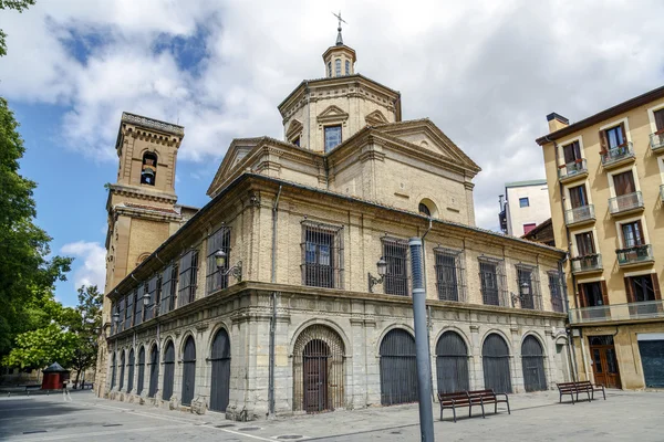 San Lorenzo church, Pamplona Spain — Stock Photo, Image
