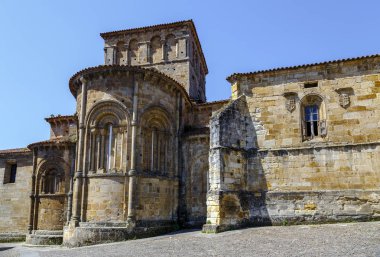 Colegiata of Santa Juliana of Santillana del Mar Spain clipart