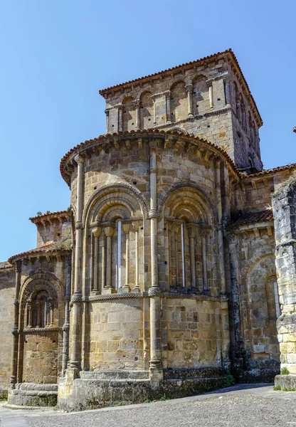 Colegiata Santa Juliana Santillana del Mar Hiszpania — Zdjęcie stockowe