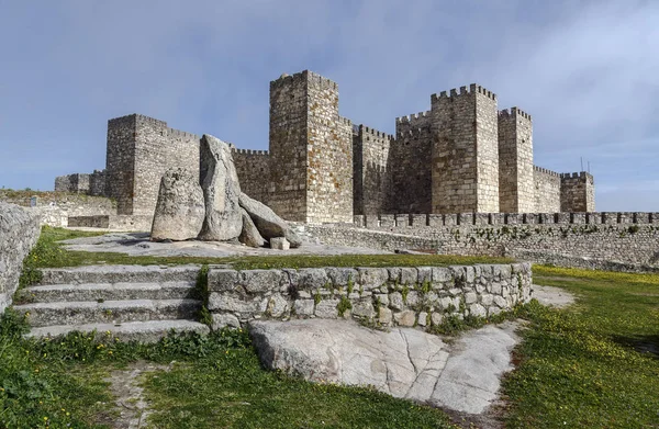 Замок Трухільо, середньовічної селі в провінції Касерес — стокове фото