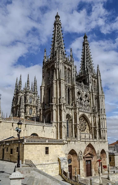 Katedrála v Burgosu, Španělsko — Stock fotografie