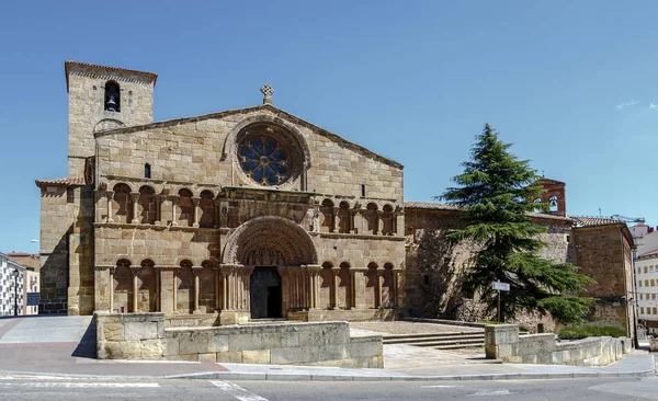 Romanesk kilise Santo Domingo Soria, İspanya — Stok fotoğraf