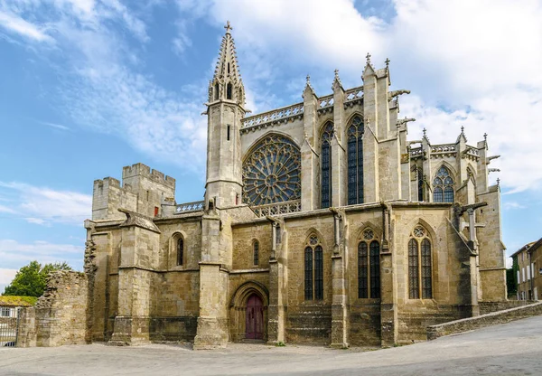 Carcasona, Francia, UNESCO. Catedral — Foto de Stock