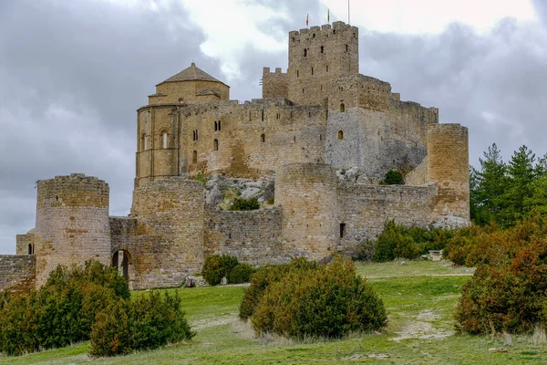 Loarre Castle (Castillo de Loarre) in Huesca Province Aragon Spain — Stockfoto
