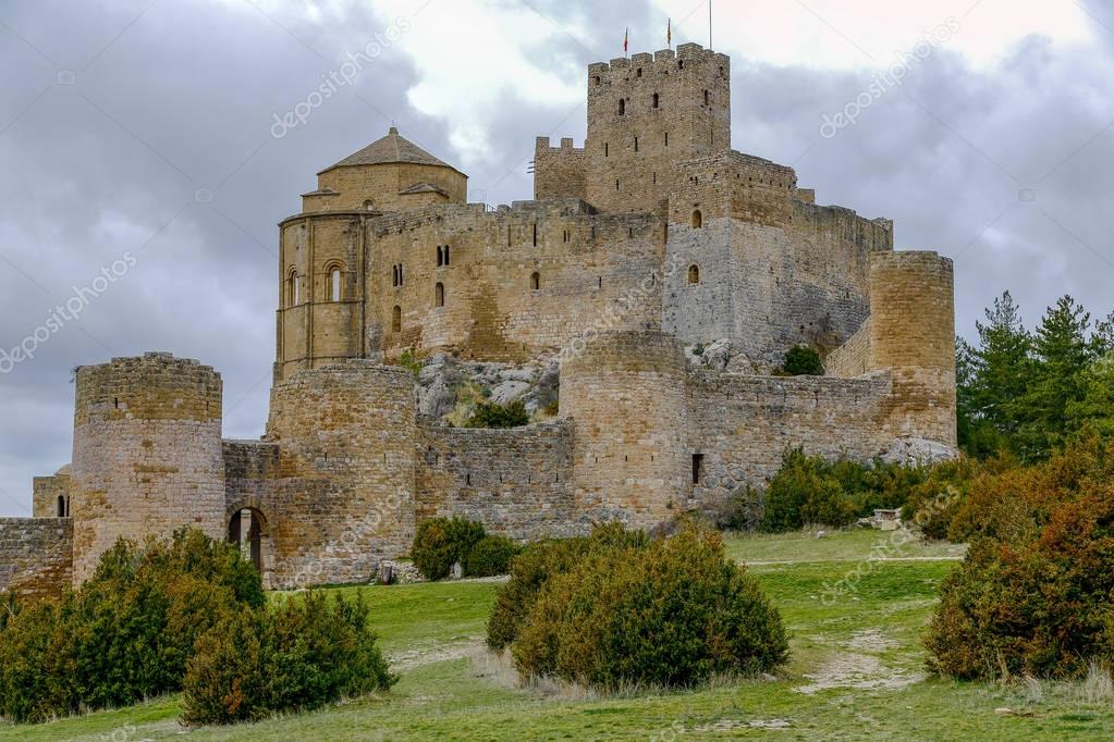 Loarre Castle (Castillo de Loarre) in Huesca Province Aragon Spain
