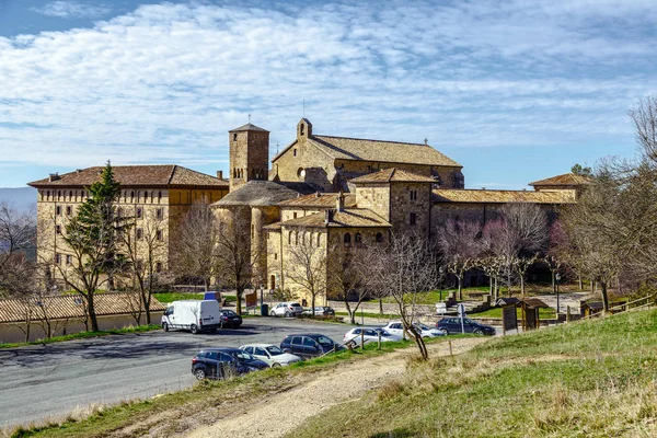 Klasztor San Salvador de Leyre, Yesa, Hiszpania — Zdjęcie stockowe