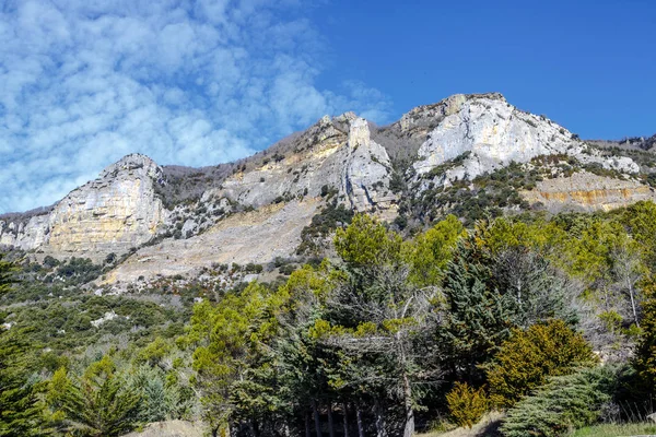 Sierra de Leyre veya Sierra de Errando bir Navarre İspanya dağlıktır. — Stok fotoğraf