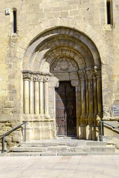 Iglesia del Salvador, Ejea de los Caballeros (España) ) — Foto de Stock