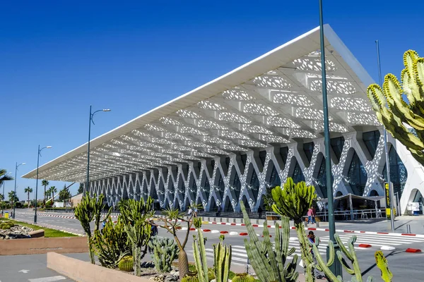 Aeropuerto de Marrakech Menara en Marruecos . — Foto de Stock