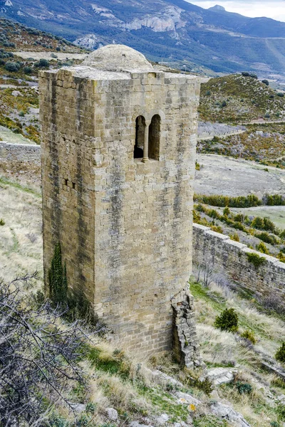 Loarre Castle (Castillo de Loarre) in Huesca Province Aragon Spain — Stock Photo, Image