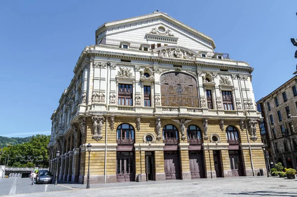 Teatro Arriaga en Bilbao España — Foto de Stock