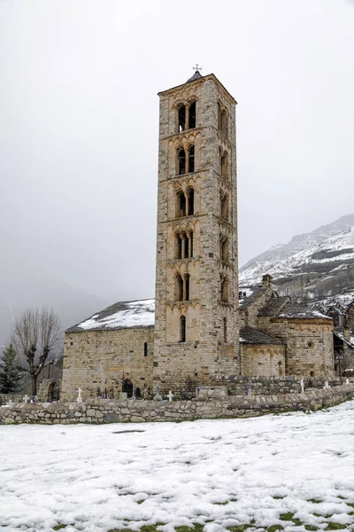 Roman kościół Sant Climent de Taull, Catalonia - Hiszpania — Zdjęcie stockowe