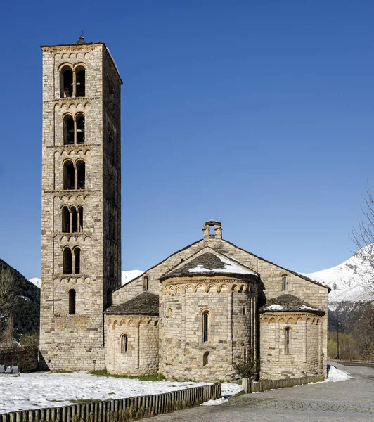 Roman kościół Sant Climent de Taull, Catalonia - Hiszpania — Zdjęcie stockowe