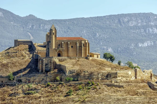 Castle of san vicente de la sonsierra in la rioja — Stock Photo, Image
