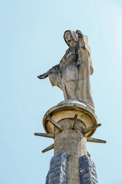 Monument in het hart van mary tudela — Stockfoto