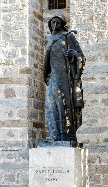 Staty av st. teresa i Ávila Spanien — Stockfoto