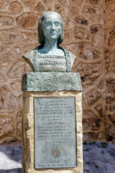 Maria de Tovar στην Berlanga del Duero Ισπανία. — Φωτογραφία Αρχείου