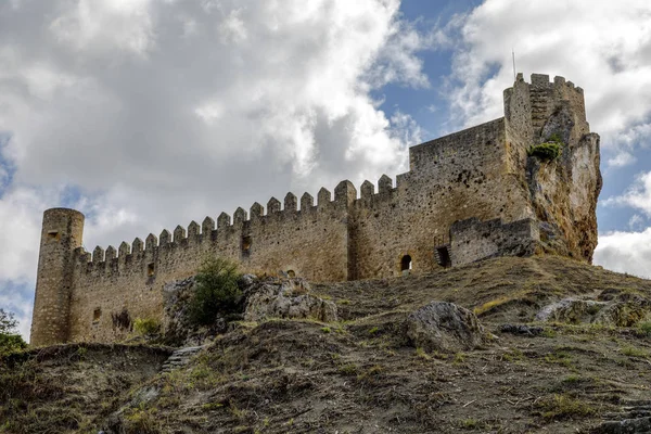 Castillo de la ciudad de Frias Burgos, España — Foto de Stock