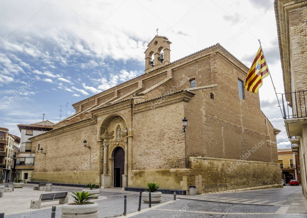 parroquilal Church of Our Lady of Hope in Calanda province of Teruel