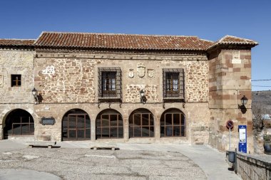 Plazuela hapisten SIGUENZA İspanya, eski Belediye Binası 