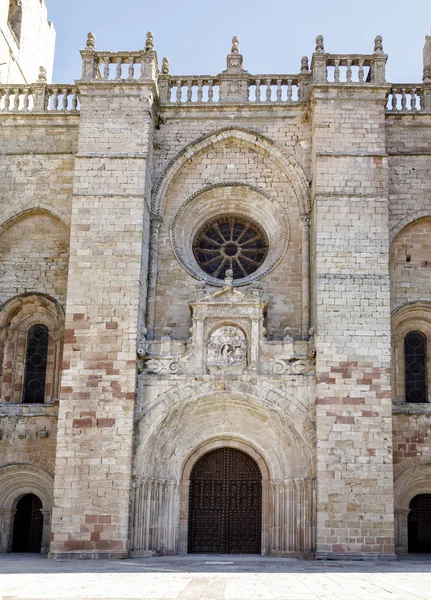 St Mary Cathedral in Siguenza Guadalajara Spain. — Stock Photo, Image