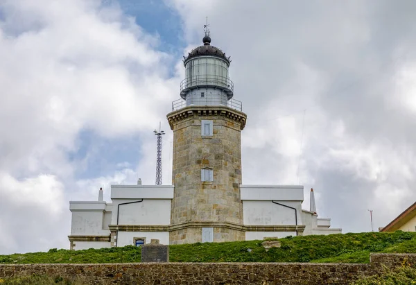 Lighthouse at Matxitxako, Cape Bermeo, Vizcaya,  Spain — Stock Photo, Image