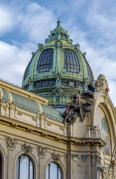 The Municipal House, build in 1911 Prague — Stock Photo, Image