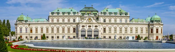 Palacio barroco Belvedere es un complejo de edificios históricos, Viena, Austria —  Fotos de Stock