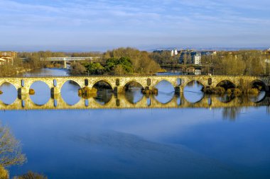 Roma Köprüsü, Duero Nehri, Zamora, İspanya
