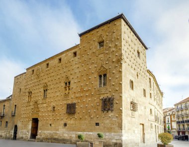 İspanya, Salamanca 'daki Casa de las Conchas