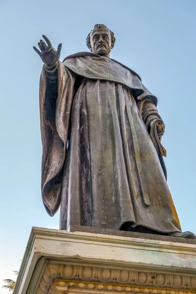Frai Luis de Leon Statua Salamanca Spagna — Foto Stock