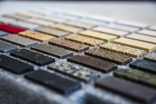 Encimeras de cocina. Granito, Mármol, Material de piedra, Piedra - Azulejos, Material de construcción — Foto de Stock