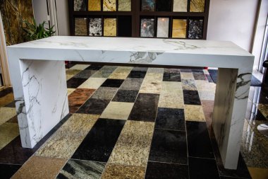 Granit, mermer, quartz countertops yenilenmiş görüntü Oda