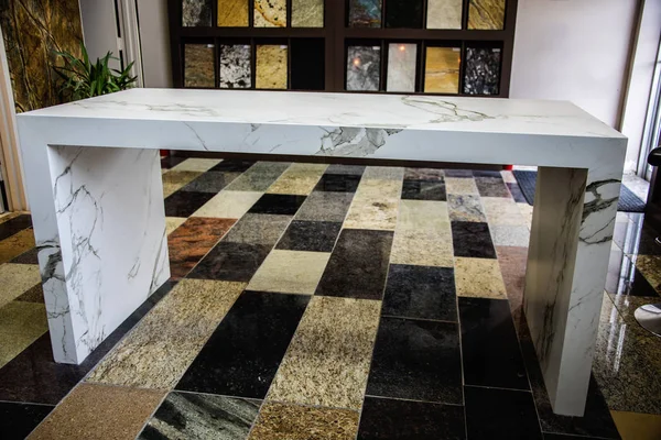 Granit, mermer, quartz countertops yenilenmiş görüntü Oda — Stok fotoğraf