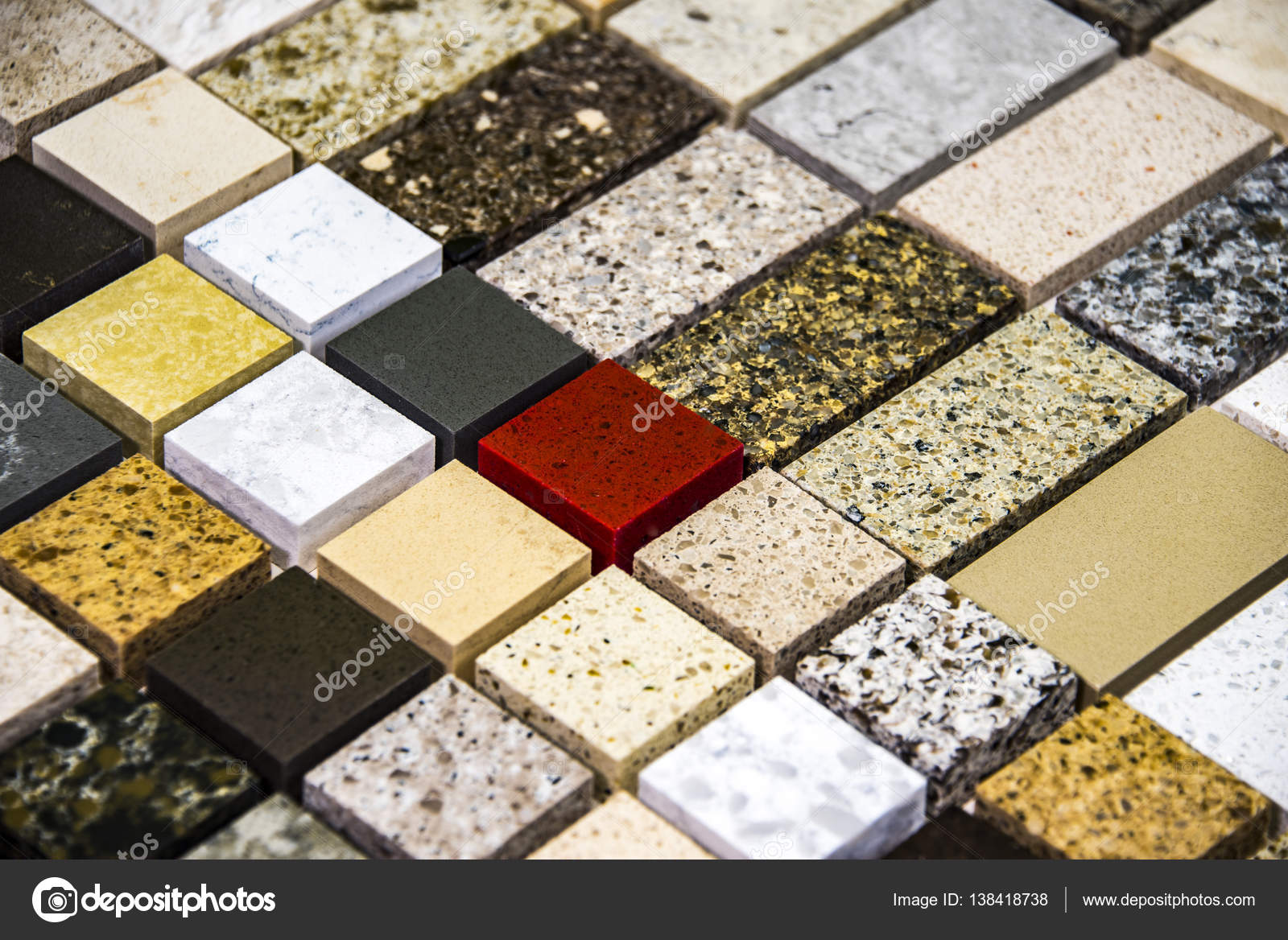 Natural Stone Kitchen Countertops Stock Photo C Studiodin 138418738