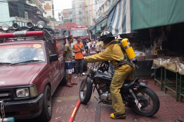 Motosiklet binmek itfaiyeci