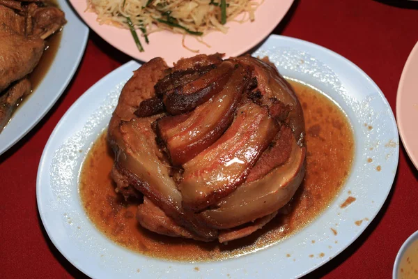 Tocino chino cocido — Foto de Stock